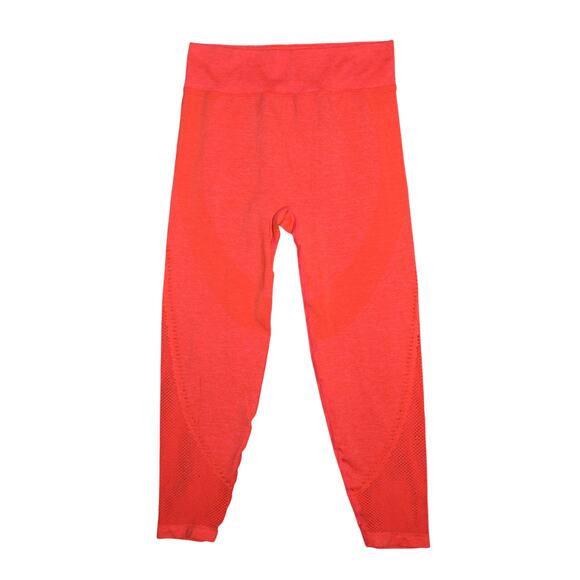 PINK ACTIVE $69 Victoria's Secret Red Seamless High Waisted Workout Leggings XL - Picture 1 of 4